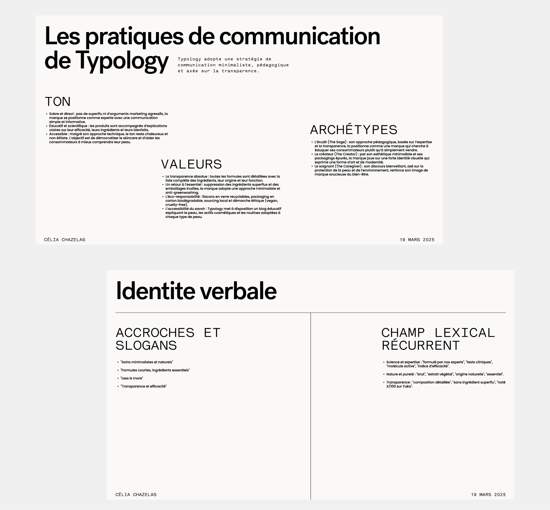 Typology