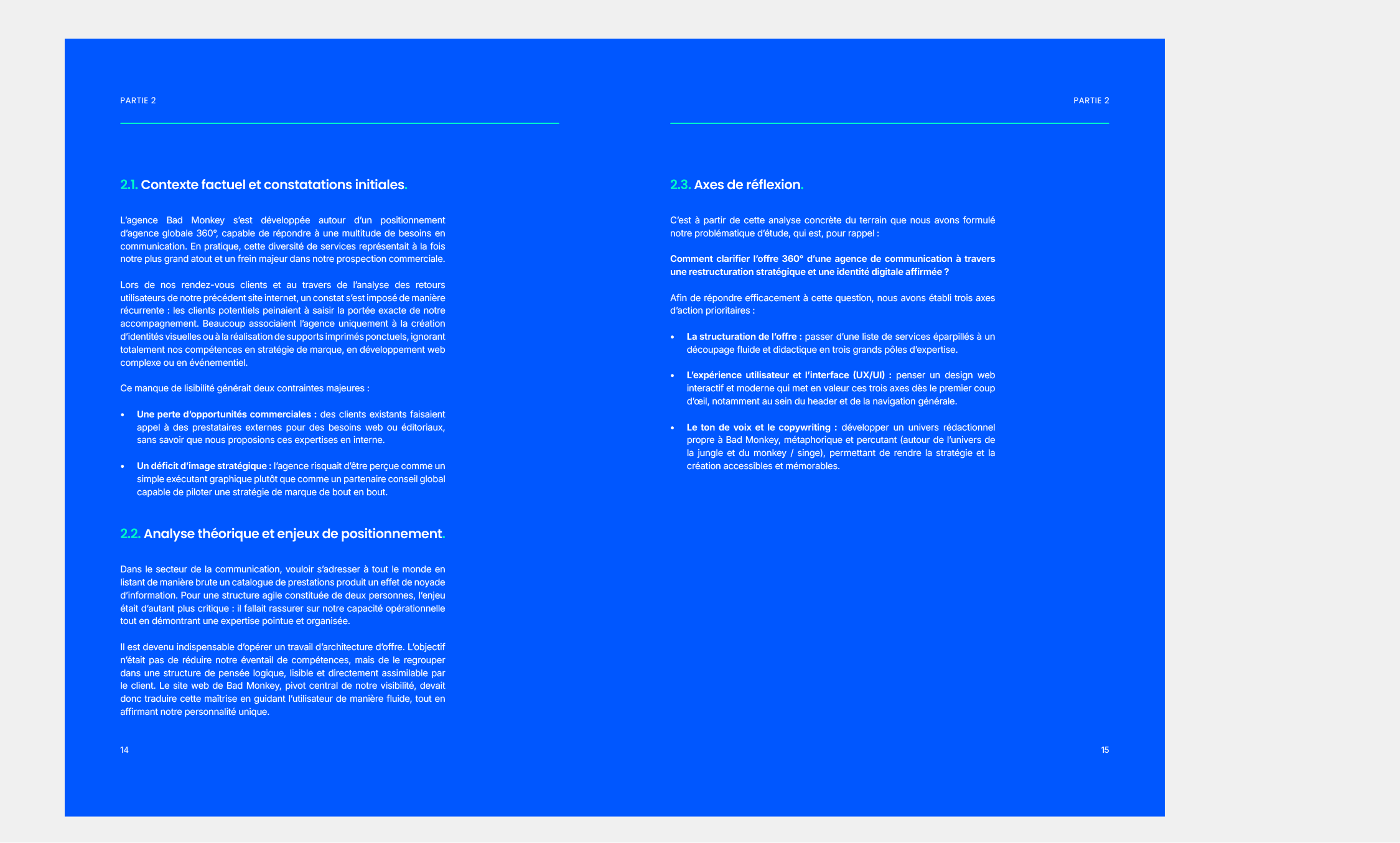 Rapport d'activité